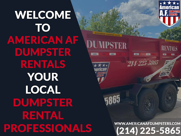 American AF Dumpster Rental Dallas TX Dumpster Rental