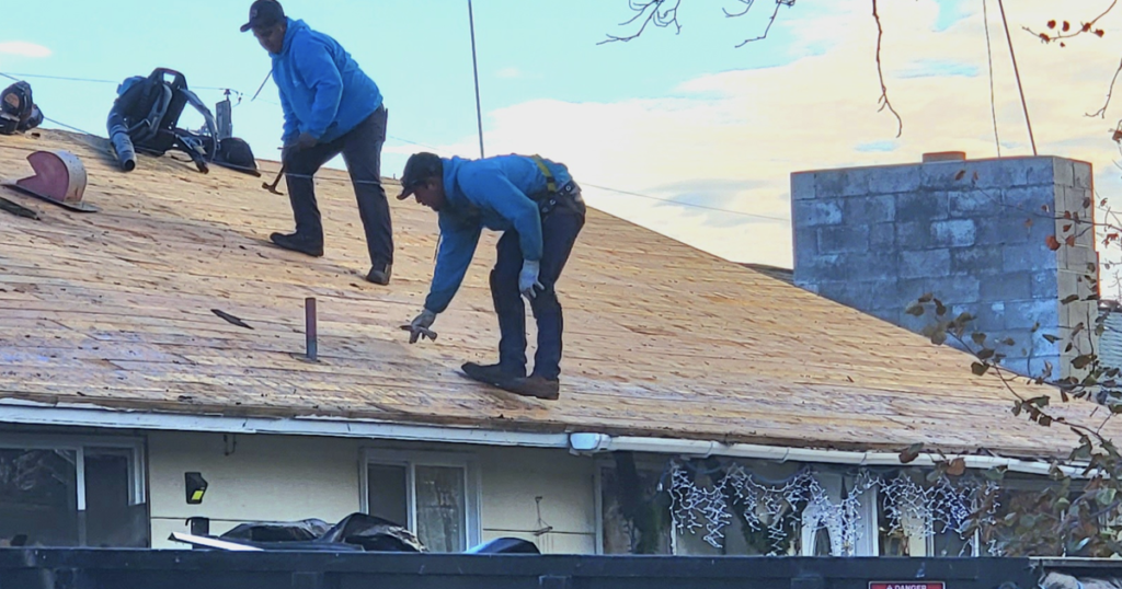 Help from above? Roofing company gifts two Ephrata households new roofs | Columbia Basin