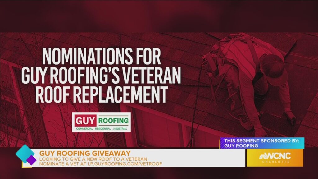 Nominate a veteran for a roof replacement