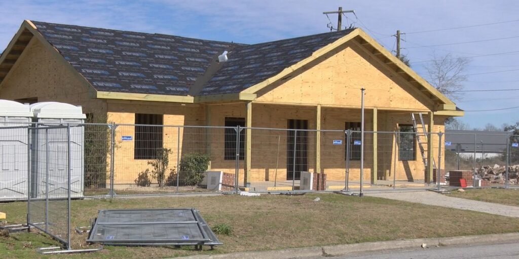 Repair work continues after last year’s tornado in Bryan County