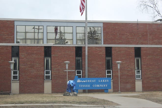 The Great Lakes Tissue Company is shown.