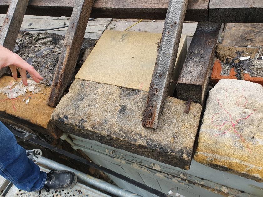 Plans to repair stone of Darlington goods shed roof