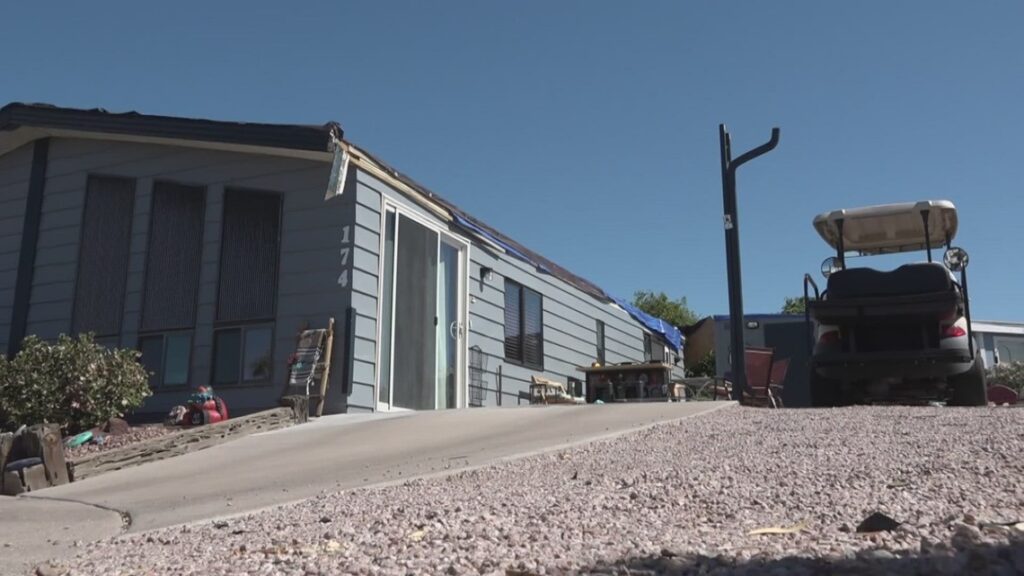 Mesa home still without a roof weeks after destructive storm