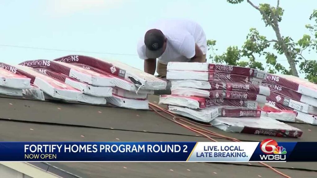 The third round of Fortified Homes program opens up Nov. 6