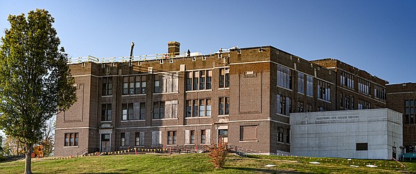 Topping off former Simonsen Ninth Grade Center