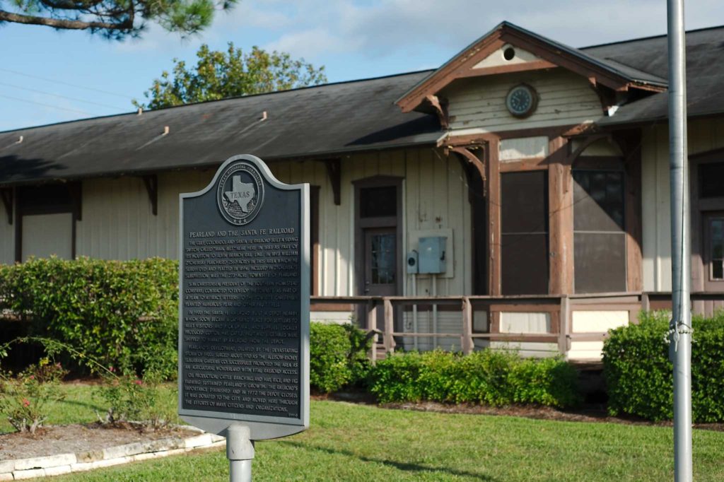 Pearland to repair decaying historic railroad depot for use by city's communication department