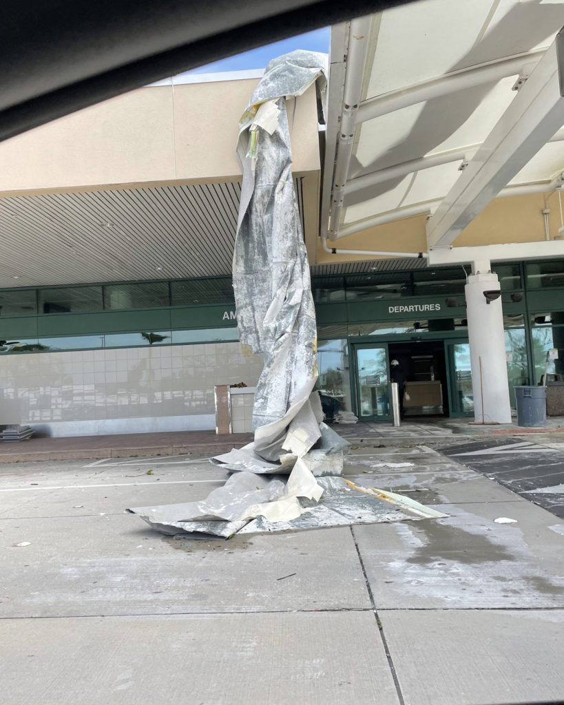 SRQ set to resume operations after quick clean-up from damaged roof | Sarasota